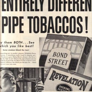 Philip Morris Pipe Tobacco Ad 1946