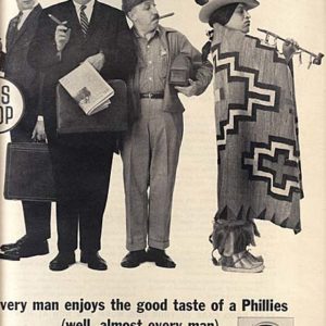 Phillies Cigars Ad 1962