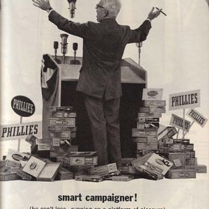 Phillies Cigars Ad November 1962