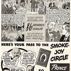 Prince Albert Pipe Tobacco Ad 1940