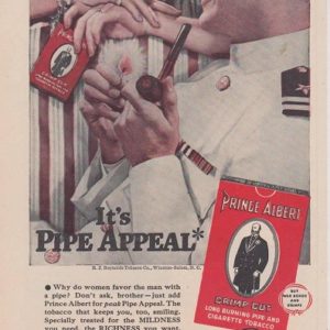 Prince Albert Pipe Tobacco Ad June 1944