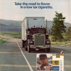 Raleigh Cigarettes Ad 1980