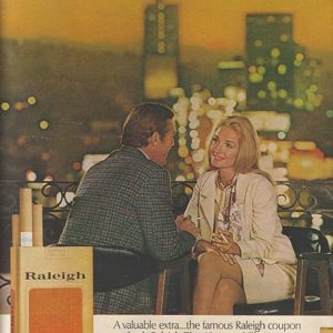 Raleigh Cigarettes Ad February 1971