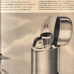 Ronson Lighter Ad 1955