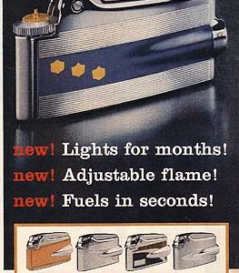 Ronson Lighter Ad 1960