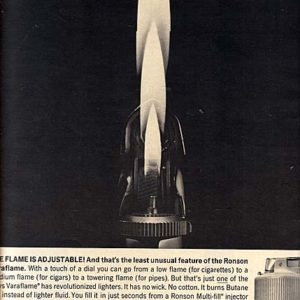 Ronson Lighter Ad June 1962