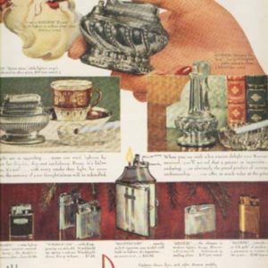 Ronson Lighter Ad November 1947