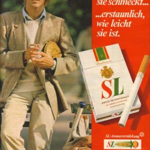 SL Cigarettes Ad 1979