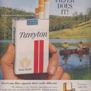 Tareyton Ad April 1961