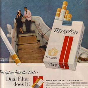 Tareyton Ad December 1960