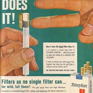 Tareyton Ad February 1960