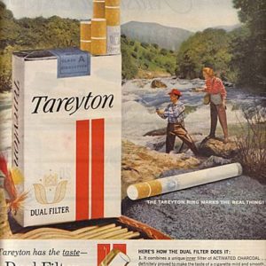 Tareyton Ad October 1960