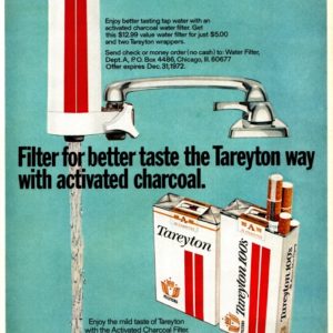 Tareyton Ad October 1971