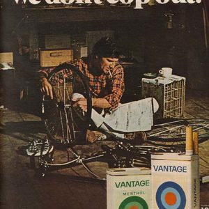 Vantage Cigarettes Ad 1971