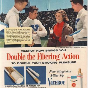 Viceroy Ad 1954