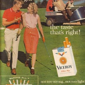 Viceroy Ad August 1963