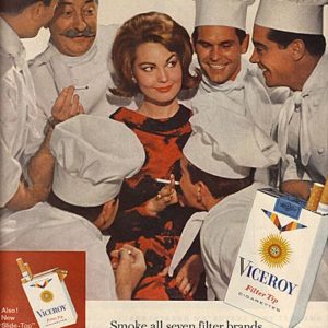 Viceroy Ad December 1962