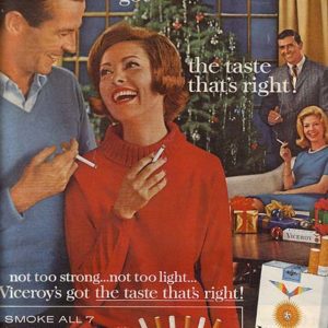 Viceroy Ad November 1963