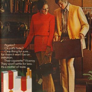 Viceroy Ad November 1970