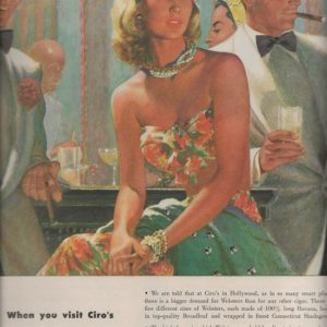 Webster Cigars Ad 1947