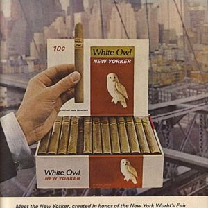 White Owl Cigars Ad 1964