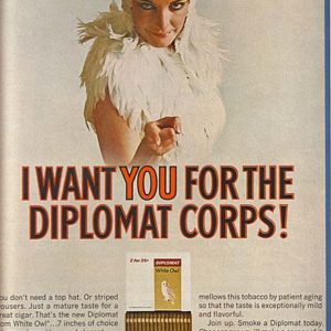 White Owl Cigars Ad 1967