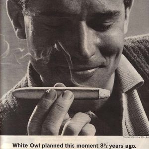 White Owl Cigars Ad May 1962