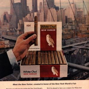 White Owl Cigars Ad May 1965