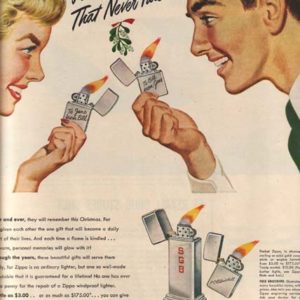 Zippo Lighter Ad 1948