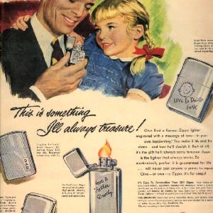 Zippo Lighter Ad 1949