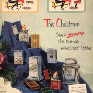 Zippo Lighter Ad 1950