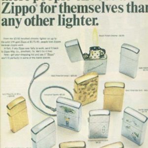 Zippo Lighter Ad December 1966