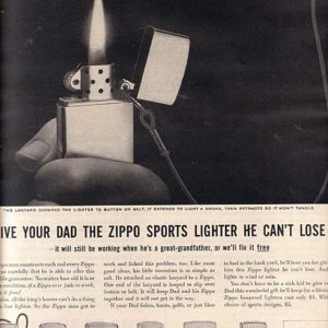 Zippo Lighter Ad June 1959
