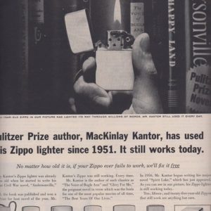 Zippo Lighter Ad November 1961