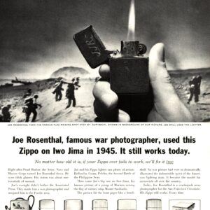 Zippo Lighter Ad October 1961