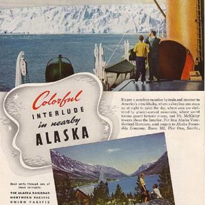 Alaska Travel Ad 1941