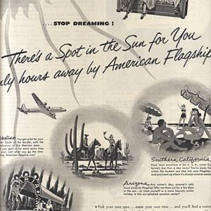 American Airlines Ad 1949