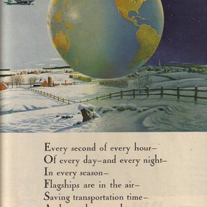 American Airlines Ad February 1944