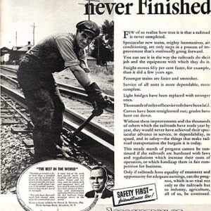 Association of American Railroads Ad 1937