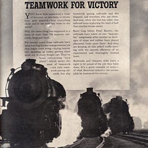 Association of American Railroads Ad 1942