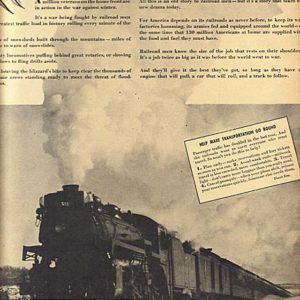 Association of American Railroads Ad 1943