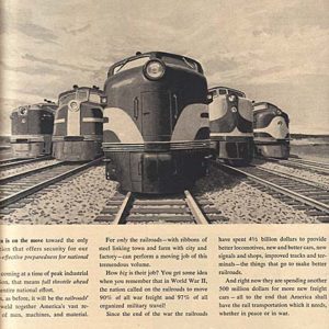 Association of American Railroads Ad 1950