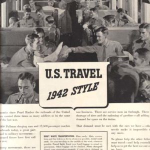 Association of American Railroads Ad November 1942