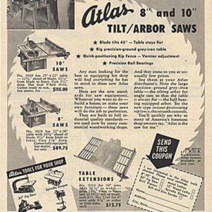 Atlas Press Company Ad February 1949