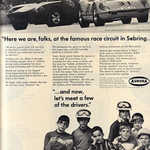 Aurora Model Ad 1965