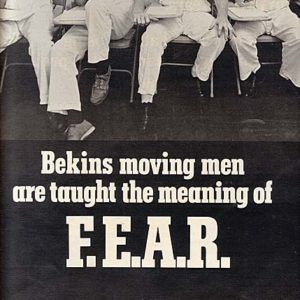 Bekins Moving Company Ad 1970