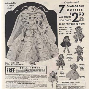 Bonnie Bride Ad 1955