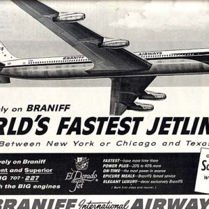 Braniff Ad 1960