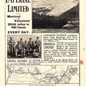 Canadian Pacific Ad 1900