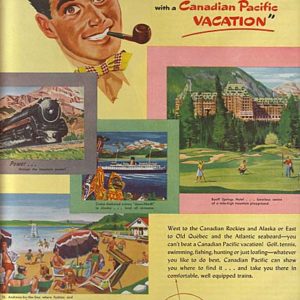 Canadian Pacific Ad 1947